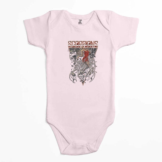 Scorpions Lovedrive Renkli Bebek Body Zıbın