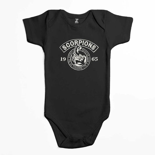 Scorpions Scream For Me Renkli Bebek Body Zıbın
