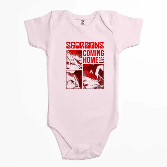 Scorpions Coming Home Renkli Bebek Body Zıbın