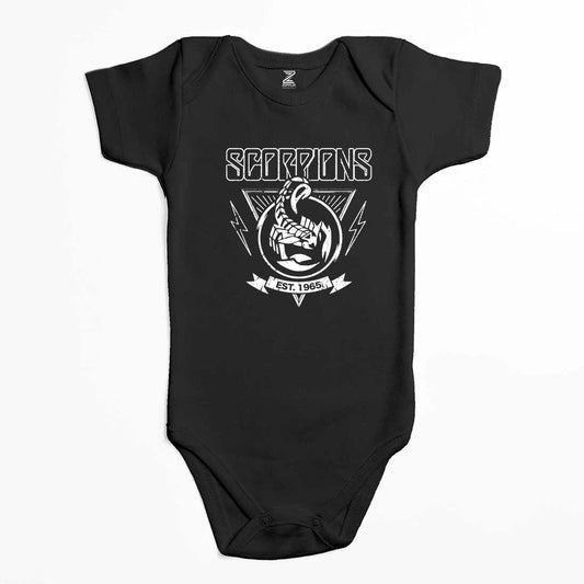 Scorpions Est. 1965 Renkli Bebek Body Zıbın