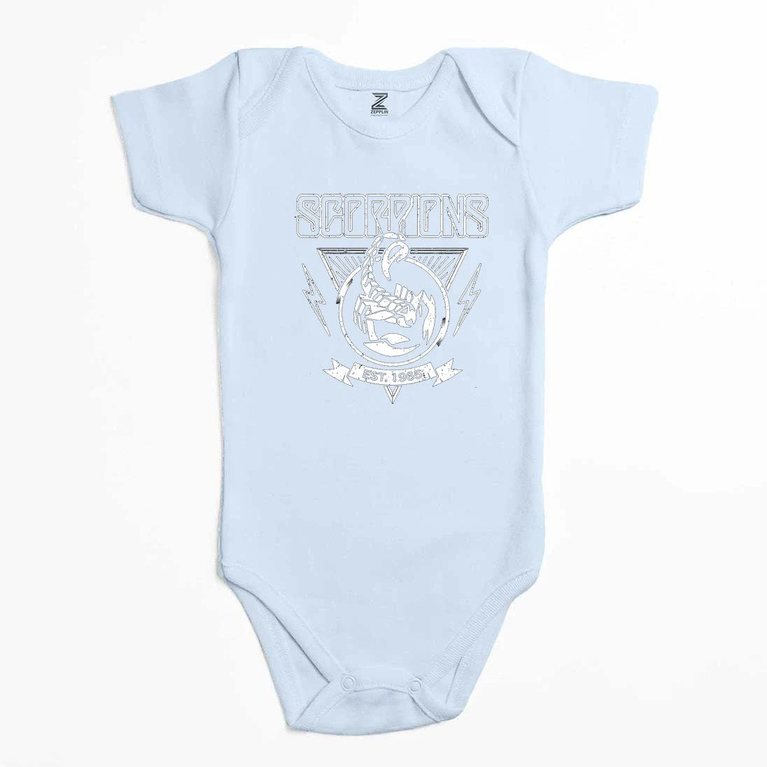 Scorpions Est. 1965 Renkli Bebek Body Zıbın