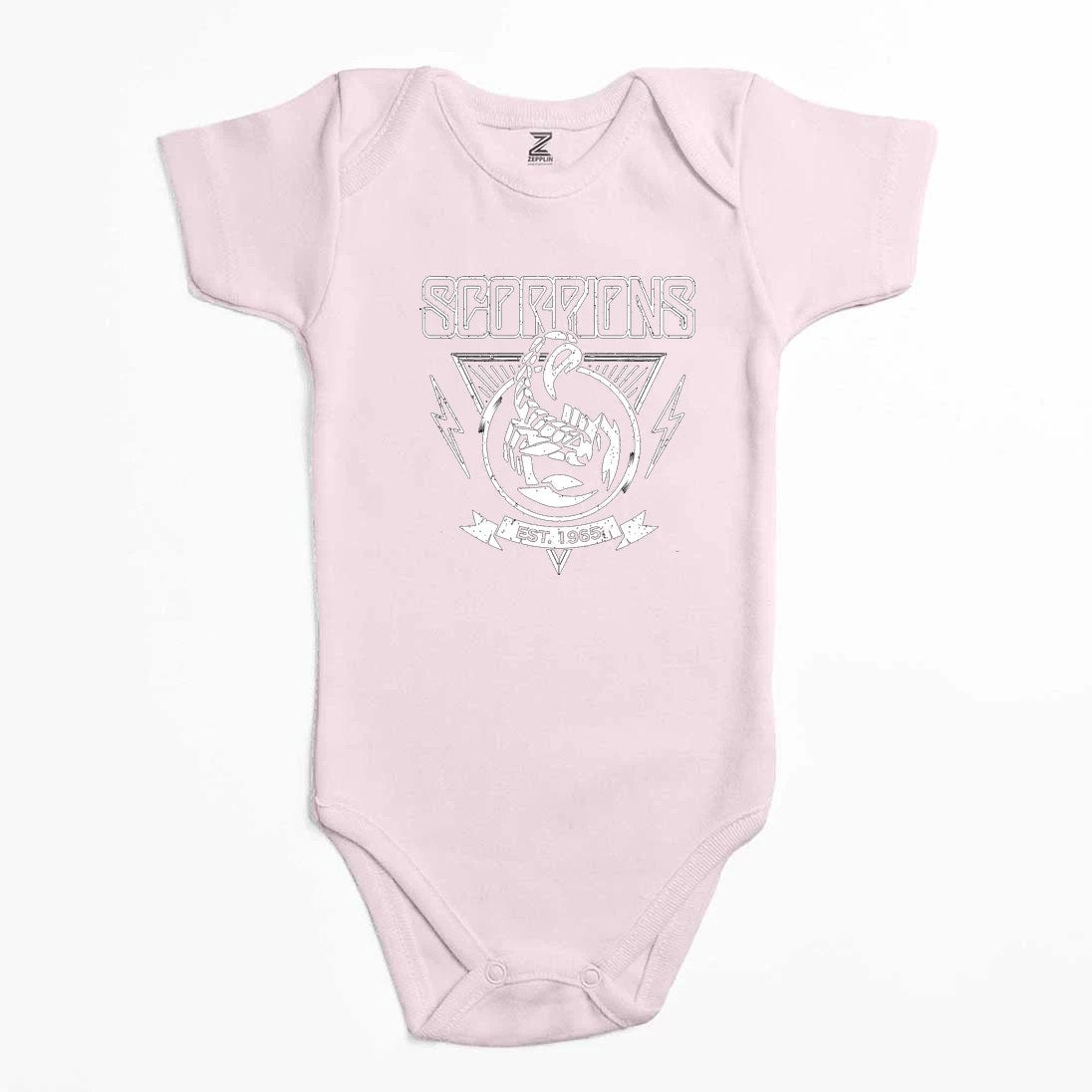 Scorpions Est. 1965 Renkli Bebek Body Zıbın