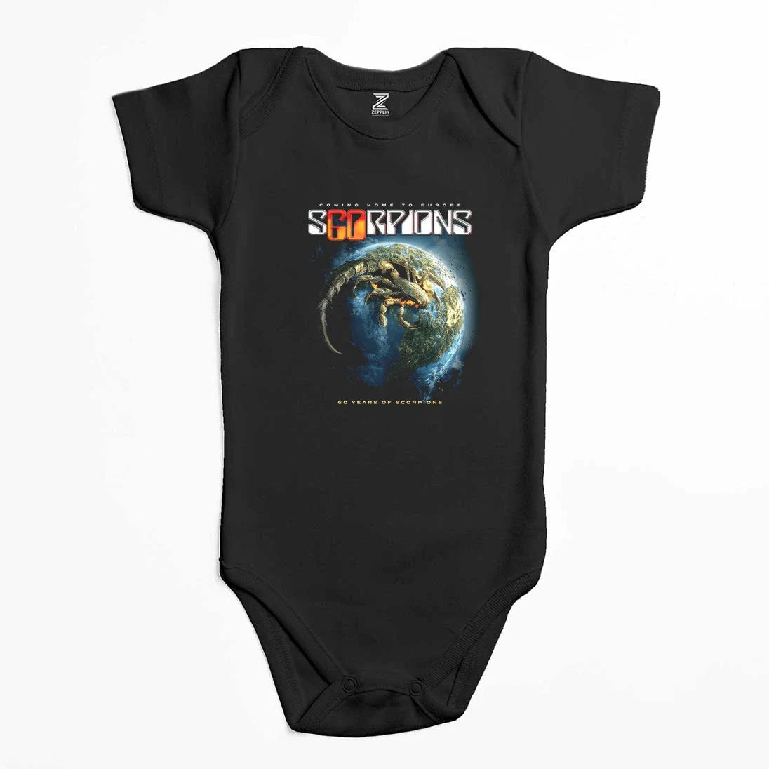 Scorpions 60 Years of Scorpions Renkli Bebek Body Zıbın