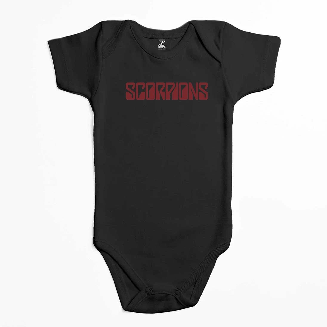 Scorpions Tex Red Renkli Bebek Body Zıbın
