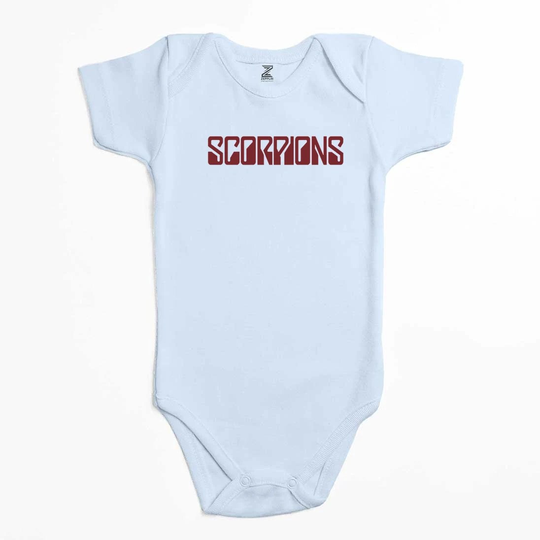 Scorpions Tex Red Renkli Bebek Body Zıbın