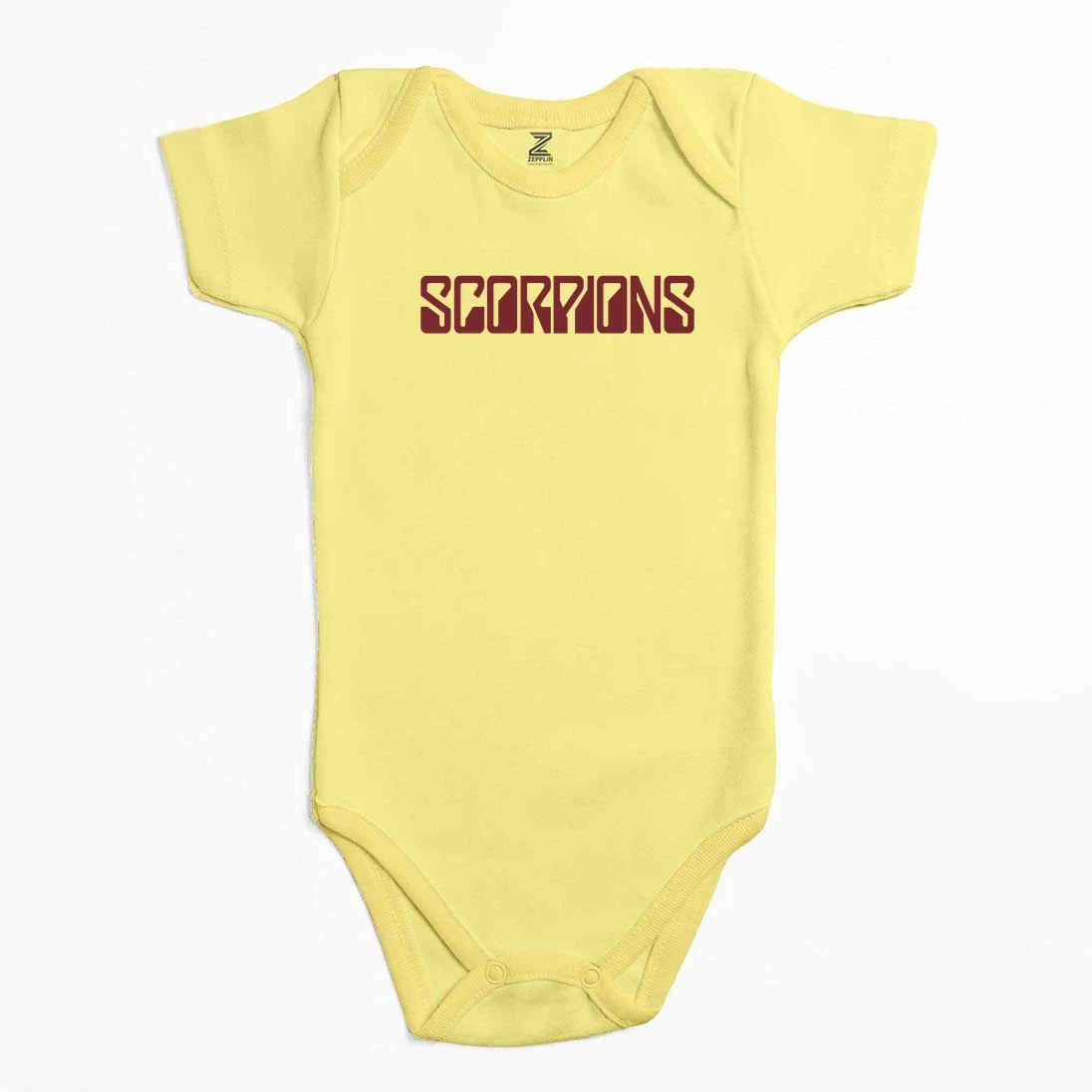 Scorpions Tex Red Renkli Bebek Body Zıbın