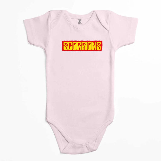 Scorpions Text color Renkli Bebek Body Zıbın