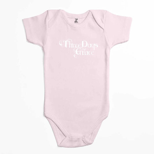Three Days Grace Logo Text Renkli Bebek Body Zıbın