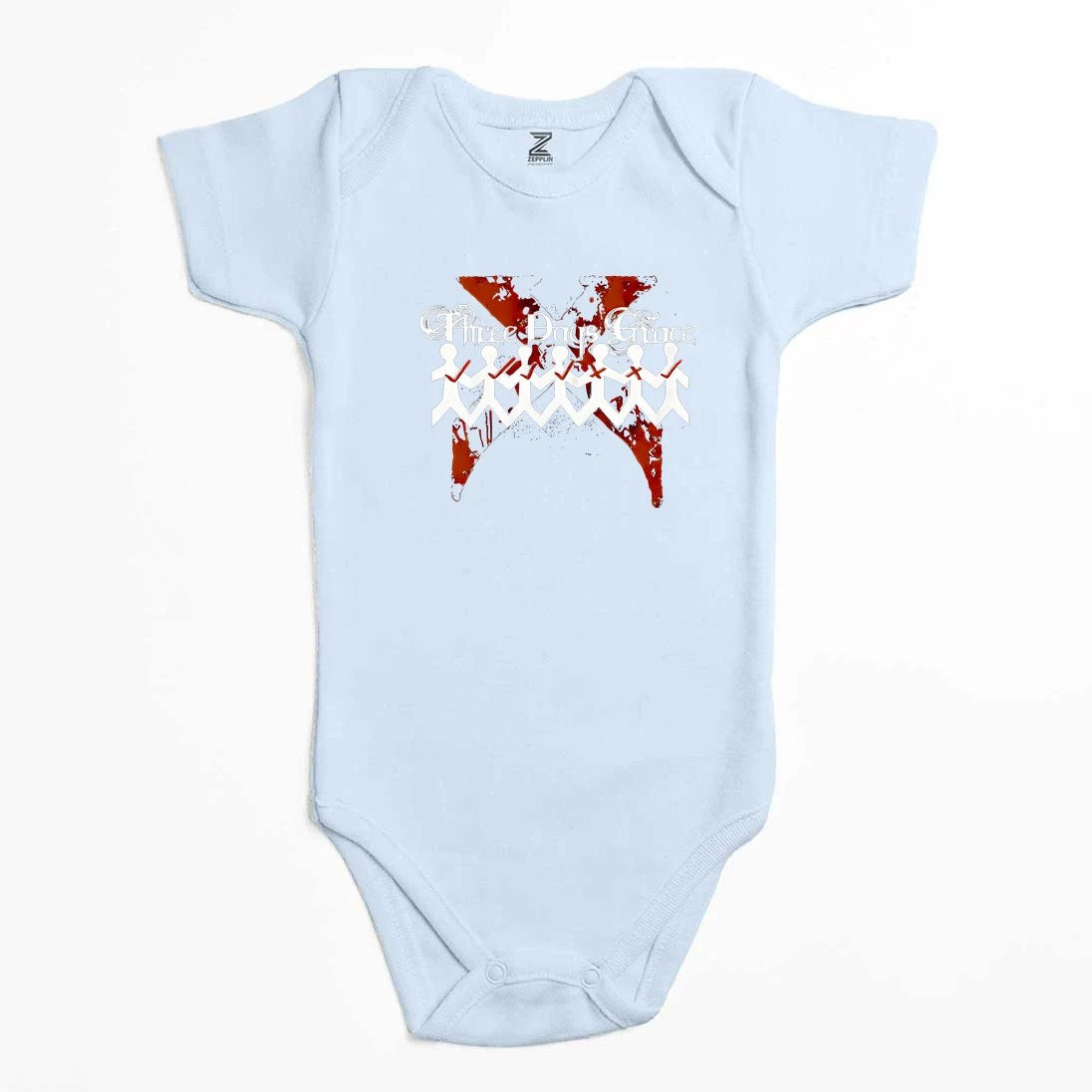 Three Days Grace One-X Renkli Bebek Body Zıbın