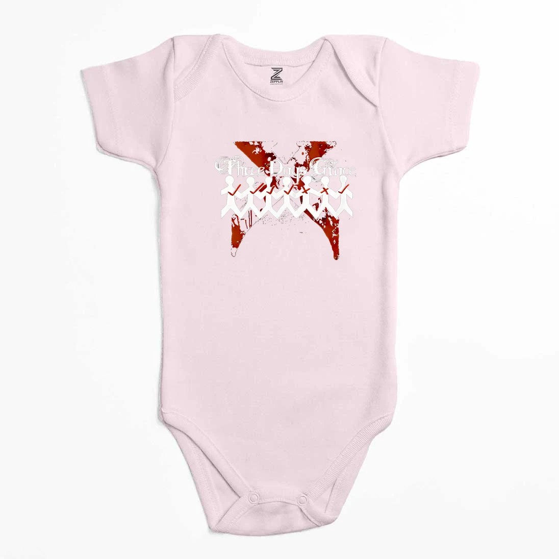 Three Days Grace One-X Renkli Bebek Body Zıbın