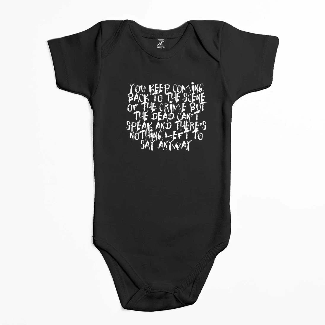 Three Days Grace One-X Tex Renkli Bebek Body Zıbın