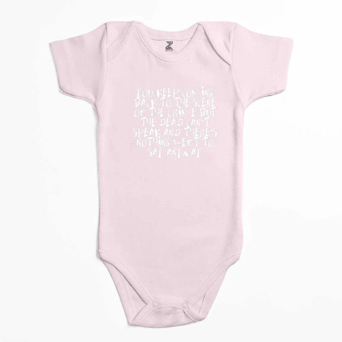 Three Days Grace One-X Tex Renkli Bebek Body Zıbın
