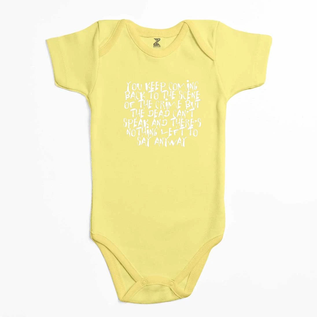 Three Days Grace One-X Tex Renkli Bebek Body Zıbın