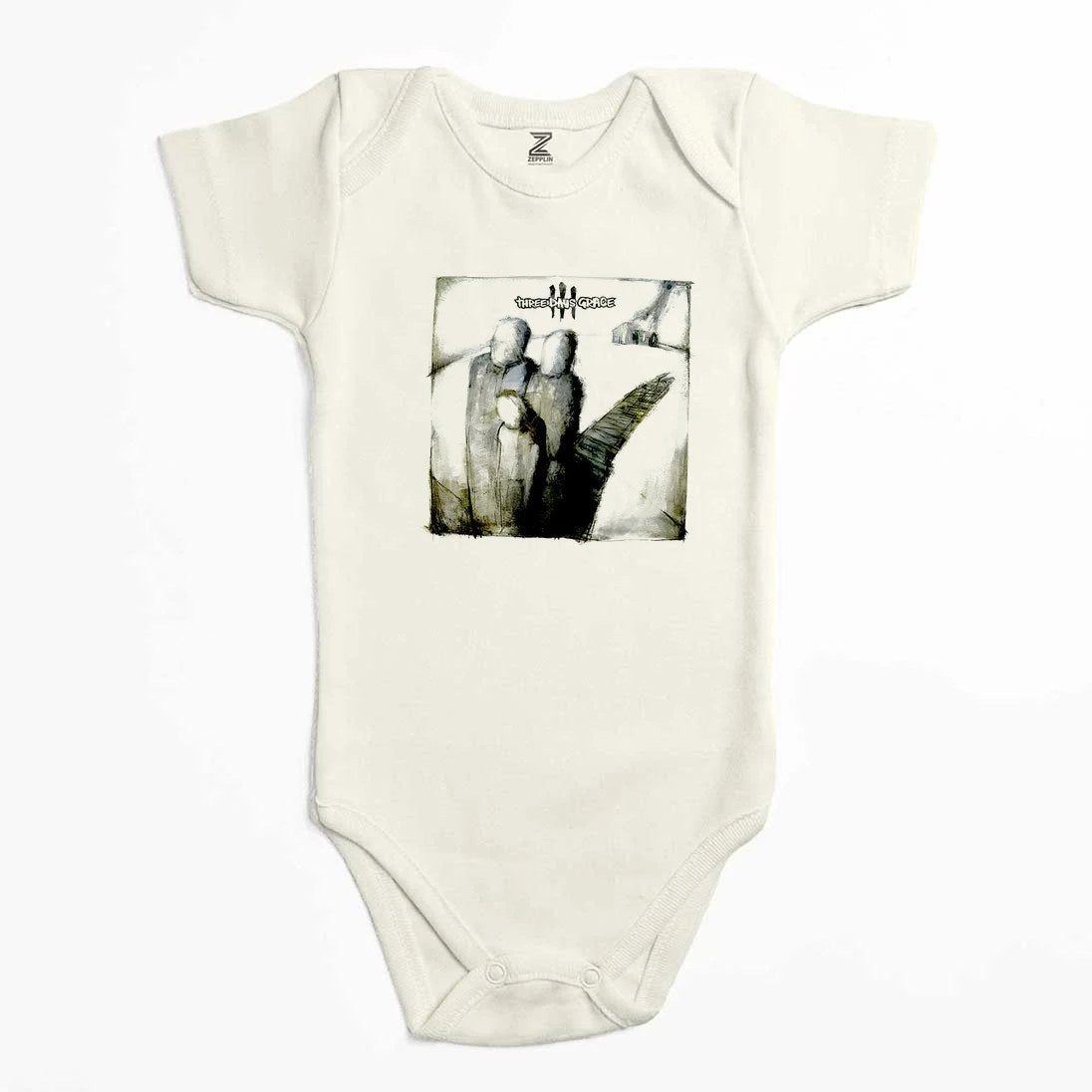 Three Days Grace Albums Renkli Bebek Body Zıbın