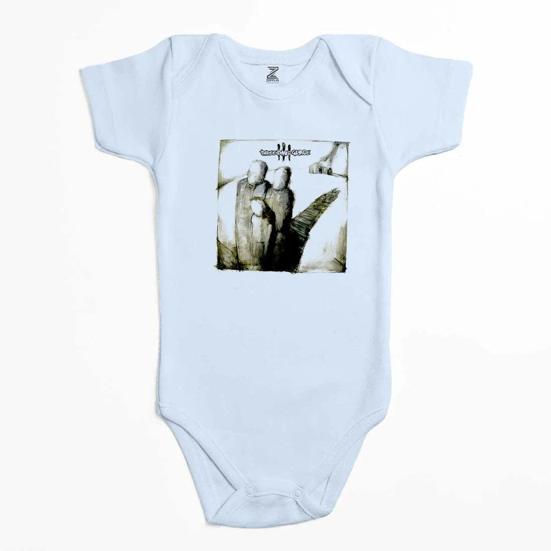 Three Days Grace Albums Renkli Bebek Body Zıbın