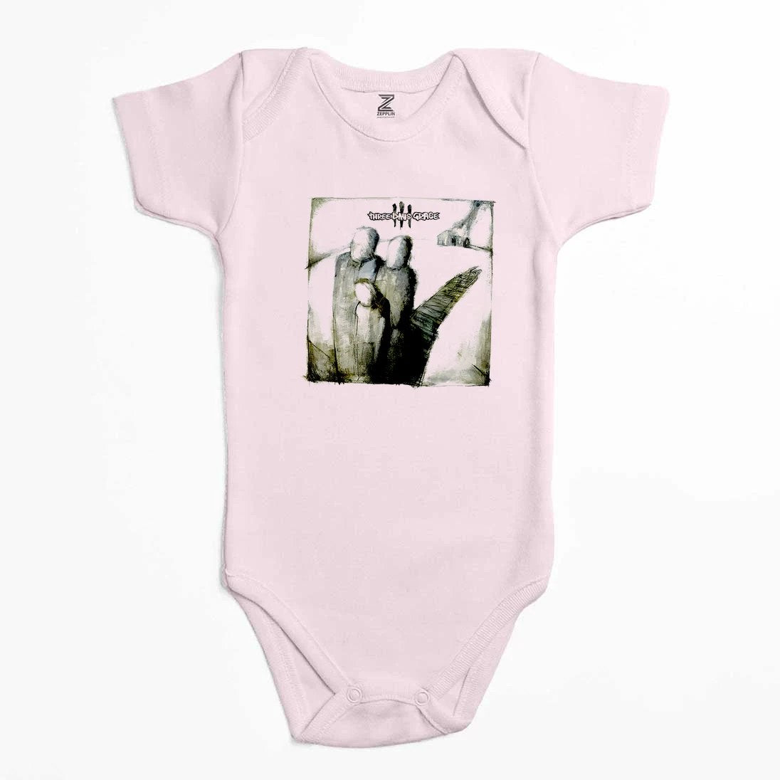 Three Days Grace Albums Renkli Bebek Body Zıbın