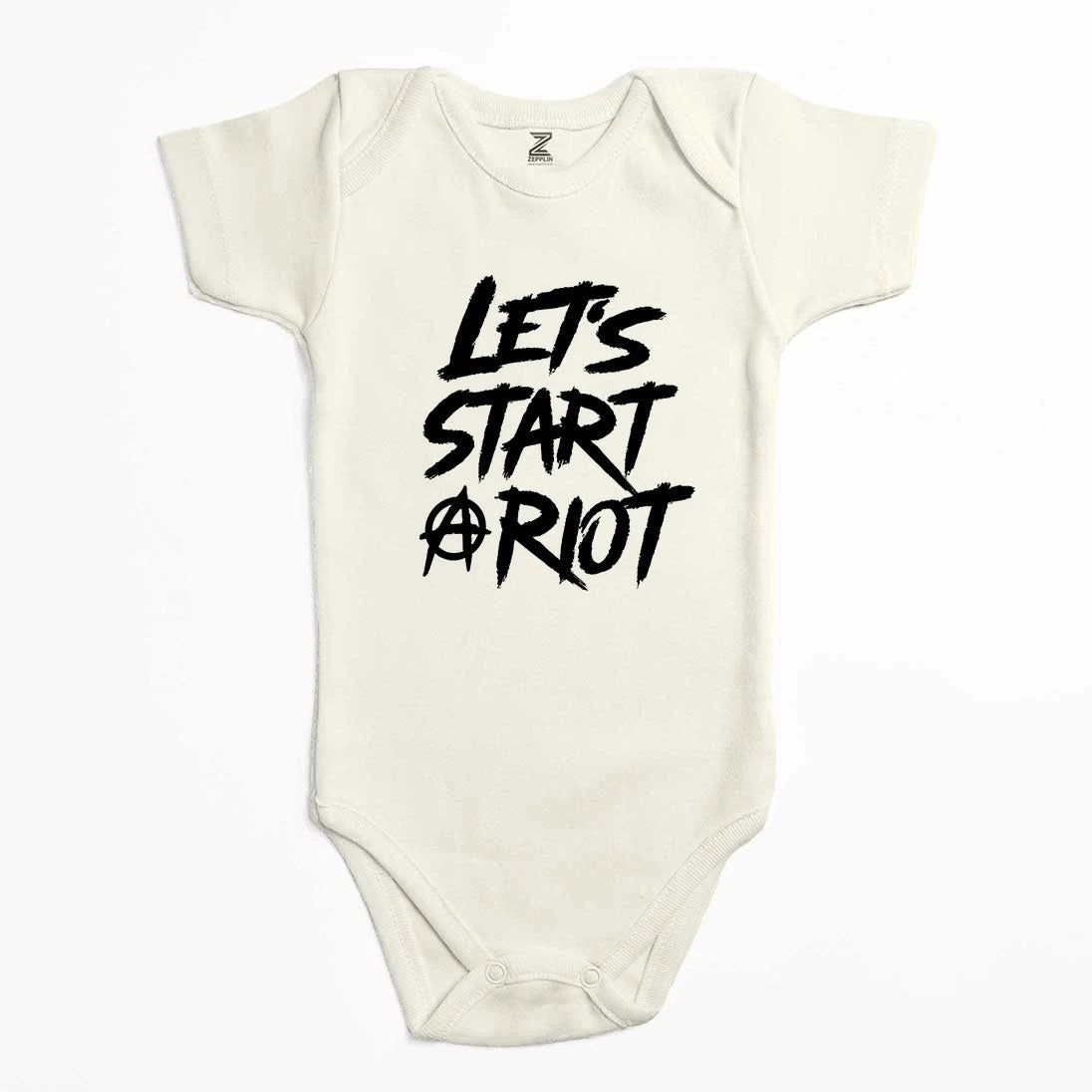 Three Days Grace LET'S START Renkli Bebek Body Zıbın