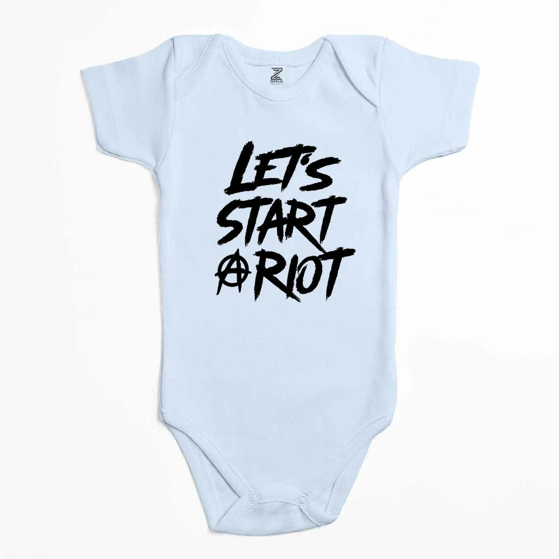 Three Days Grace LET'S START Renkli Bebek Body Zıbın