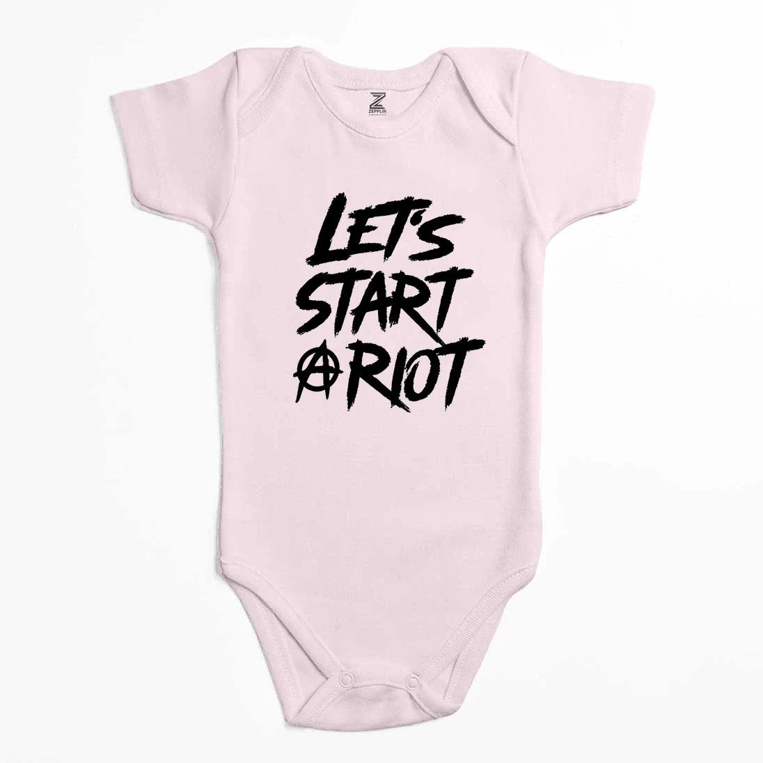 Three Days Grace LET'S START Renkli Bebek Body Zıbın
