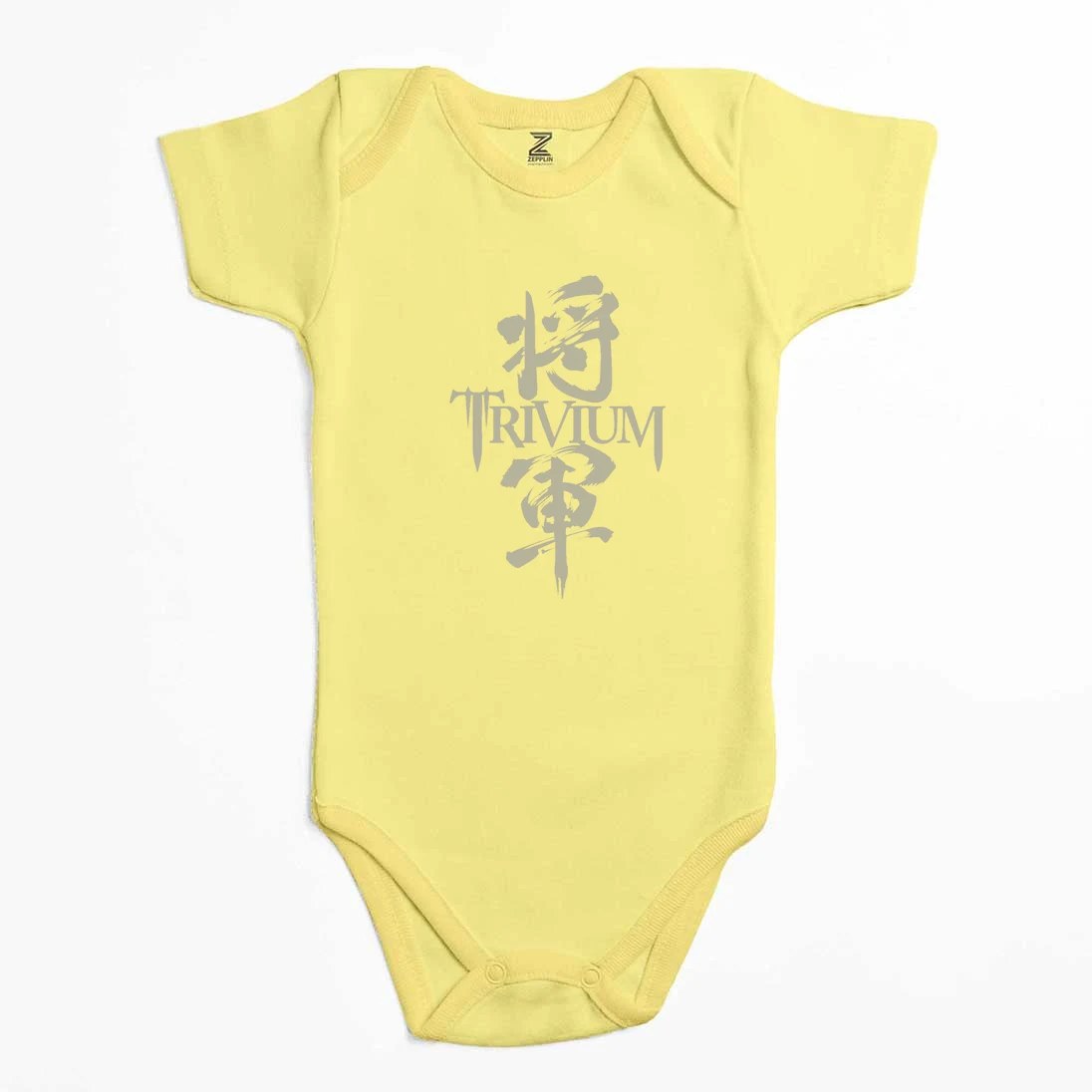 Trivium Shogun Gray Renkli Bebek Body Zıbın