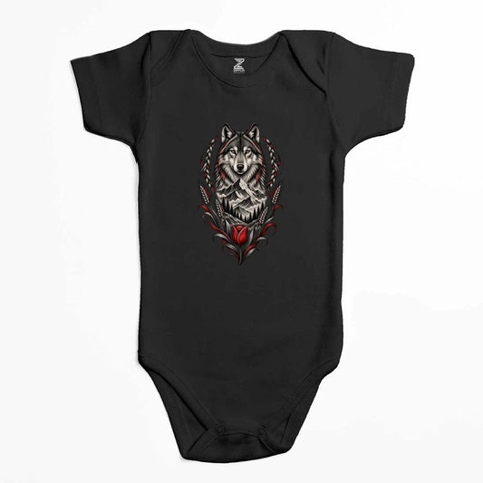 Bozkurt Lale ve Zirve Renkli Bebek Body Zıbın
