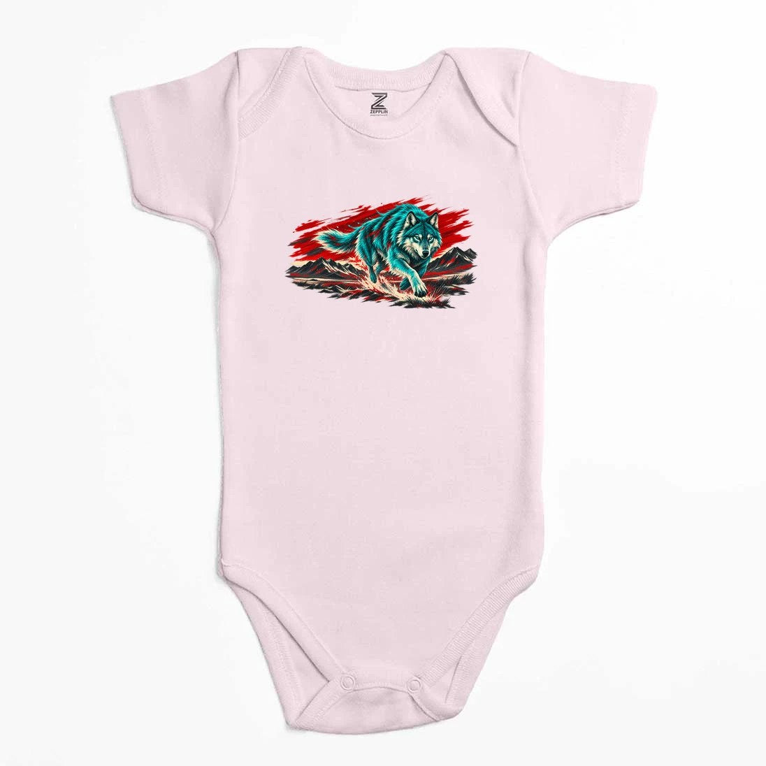 Bozkurt Bozkır Koşuşu Renkli Bebek Body Zıbın