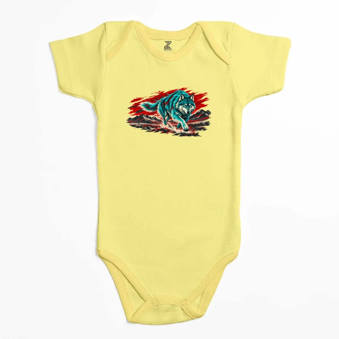 Bozkurt Bozkır Koşuşu Renkli Bebek Body Zıbın