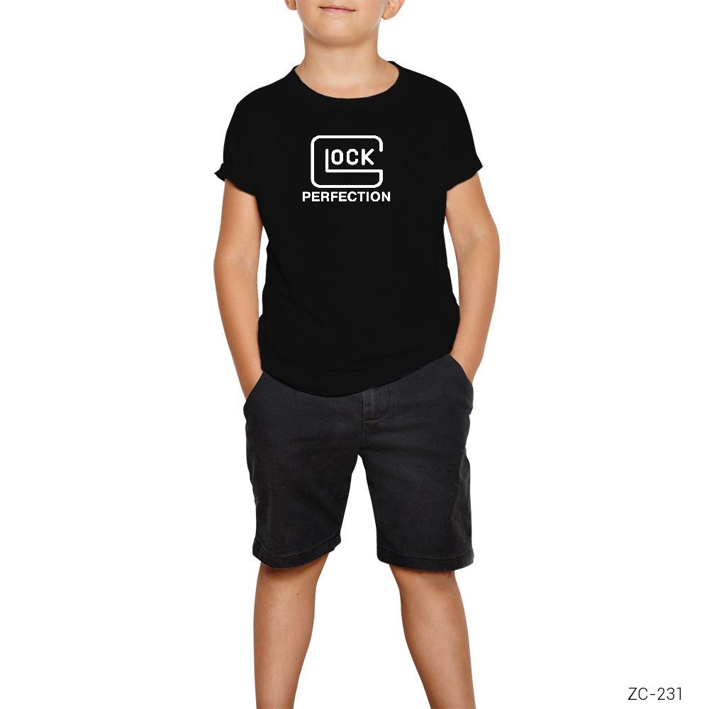Glock Perfection Siyah Çocuk Tişört
