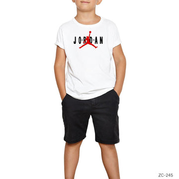 Air Jordan Classic Beyaz Çocuk Tişört