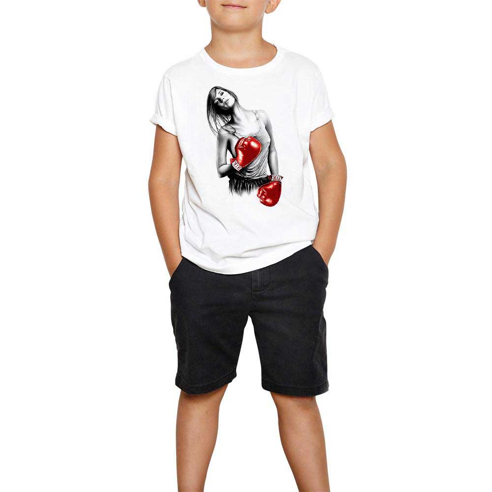 Box Girl Beyaz Çocuk Tişört