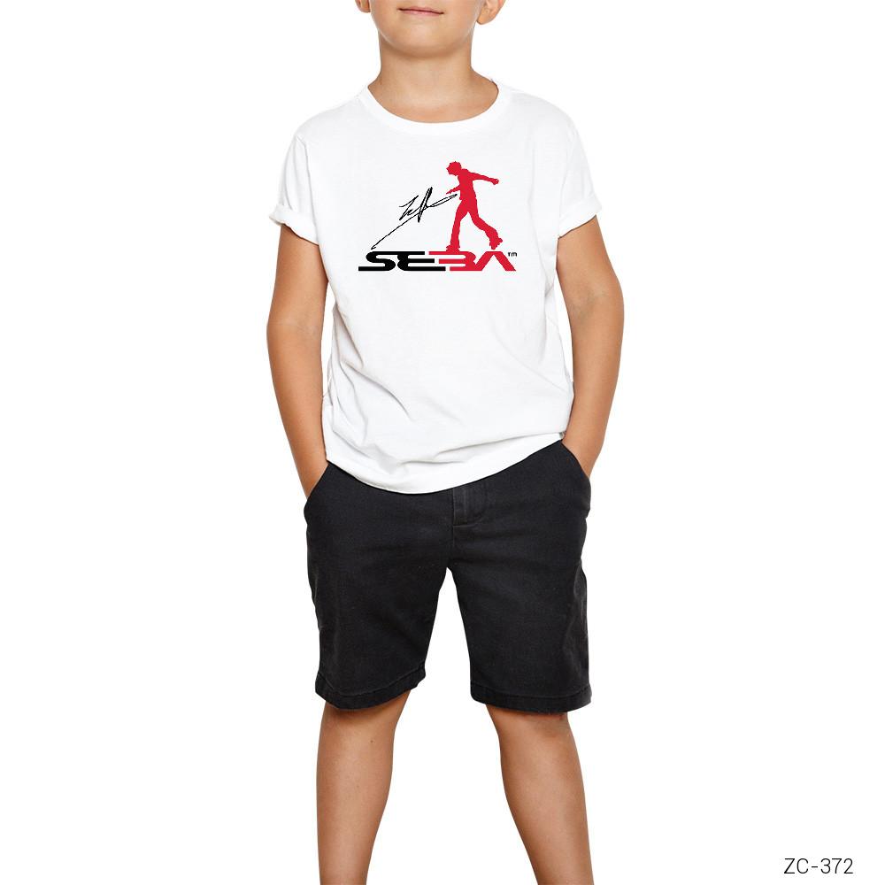 SEBA Logo Beyaz Çocuk Tişört
