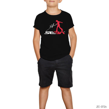 SEBA Logo Siyah Çocuk Tişört