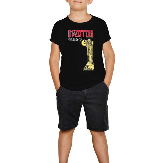 Led Zeppelin Siyah Çocuk Tişört