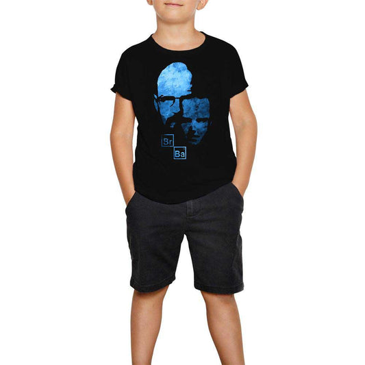 Breaking Bad Blue Sky Walt n Jesse Siyah Çocuk Tişört