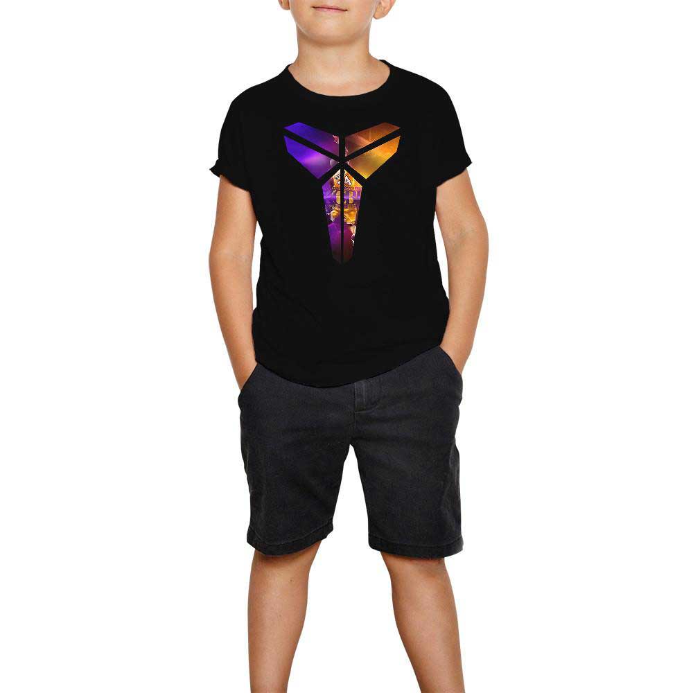 Kobe Bryant Logo Siyah Çocuk Tişört