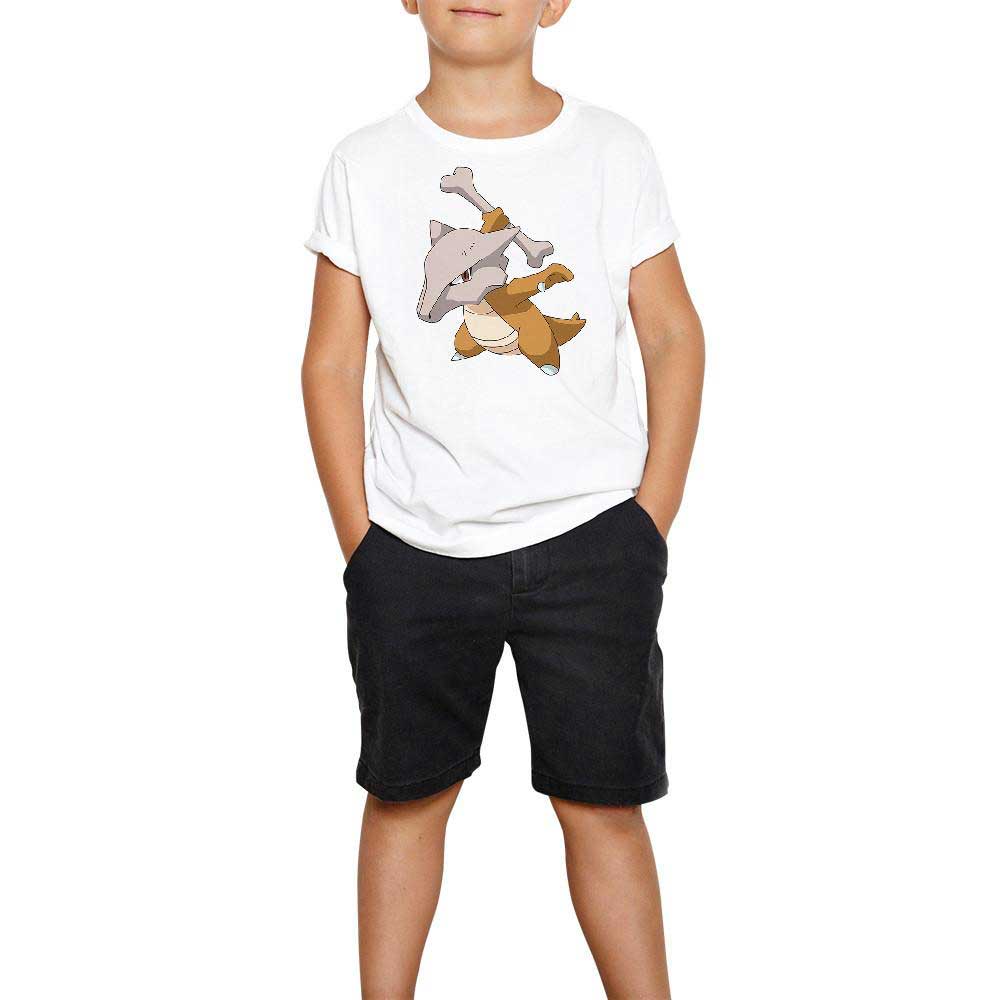 Pokemon Marowak Beyaz Çocuk Tişört