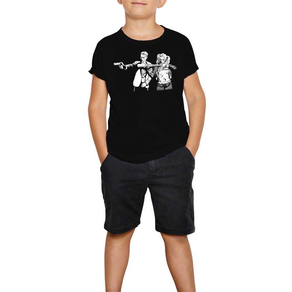 Suicide Squad Fiction Siyah Çocuk Tişört