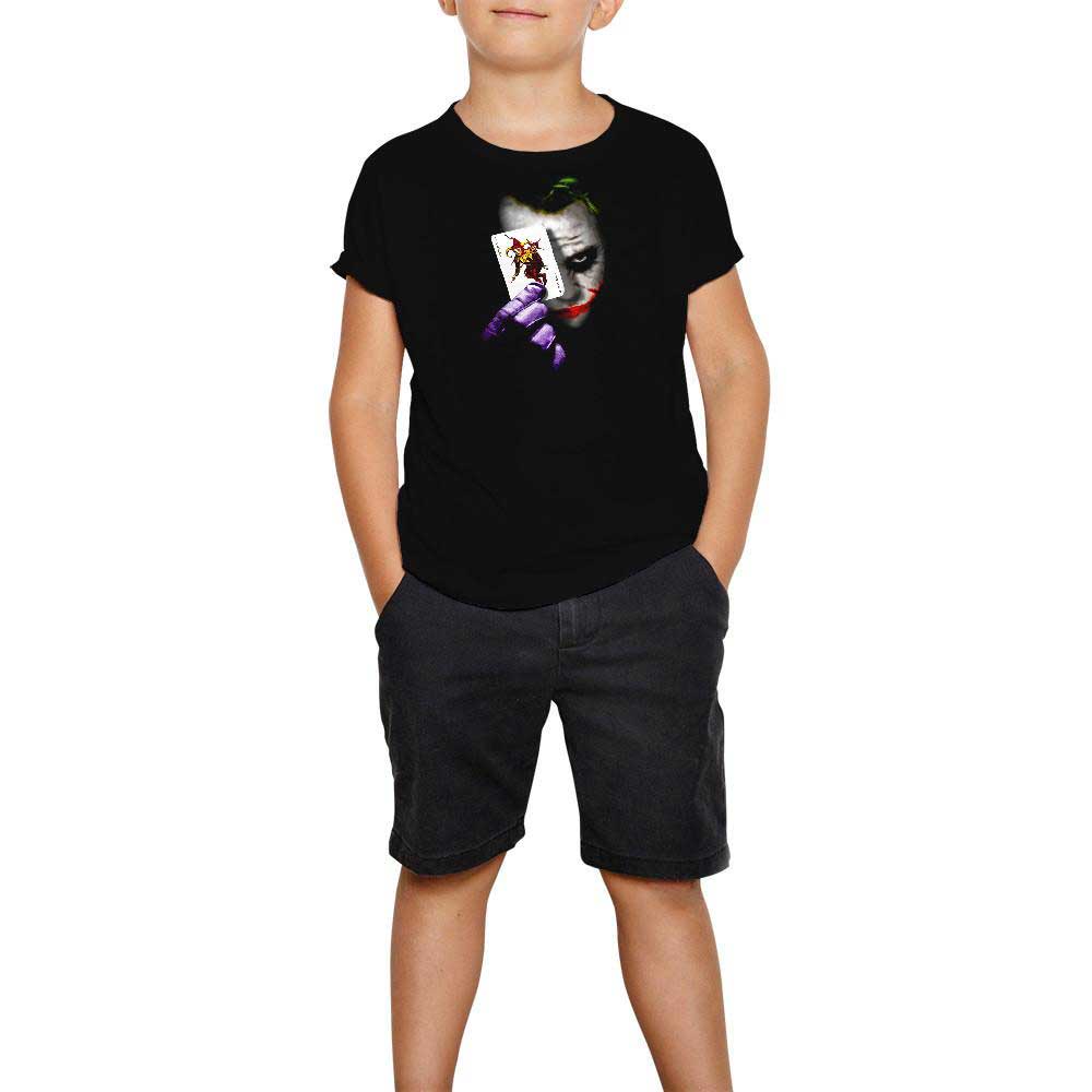 Joker Card Siyah Çocuk Tişört