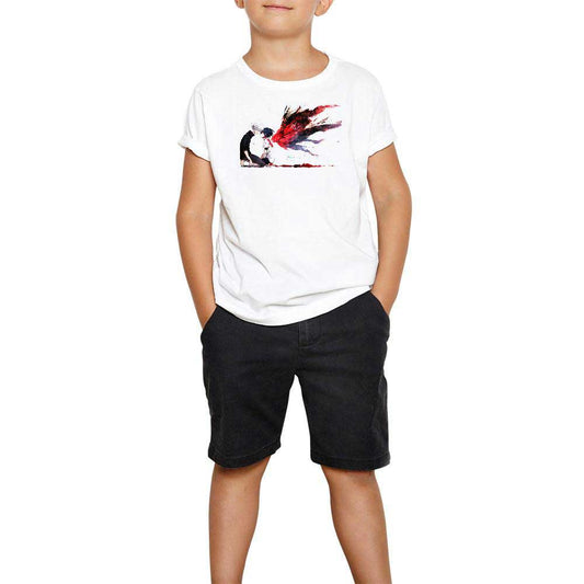 Touka Beyaz Çocuk Tişört