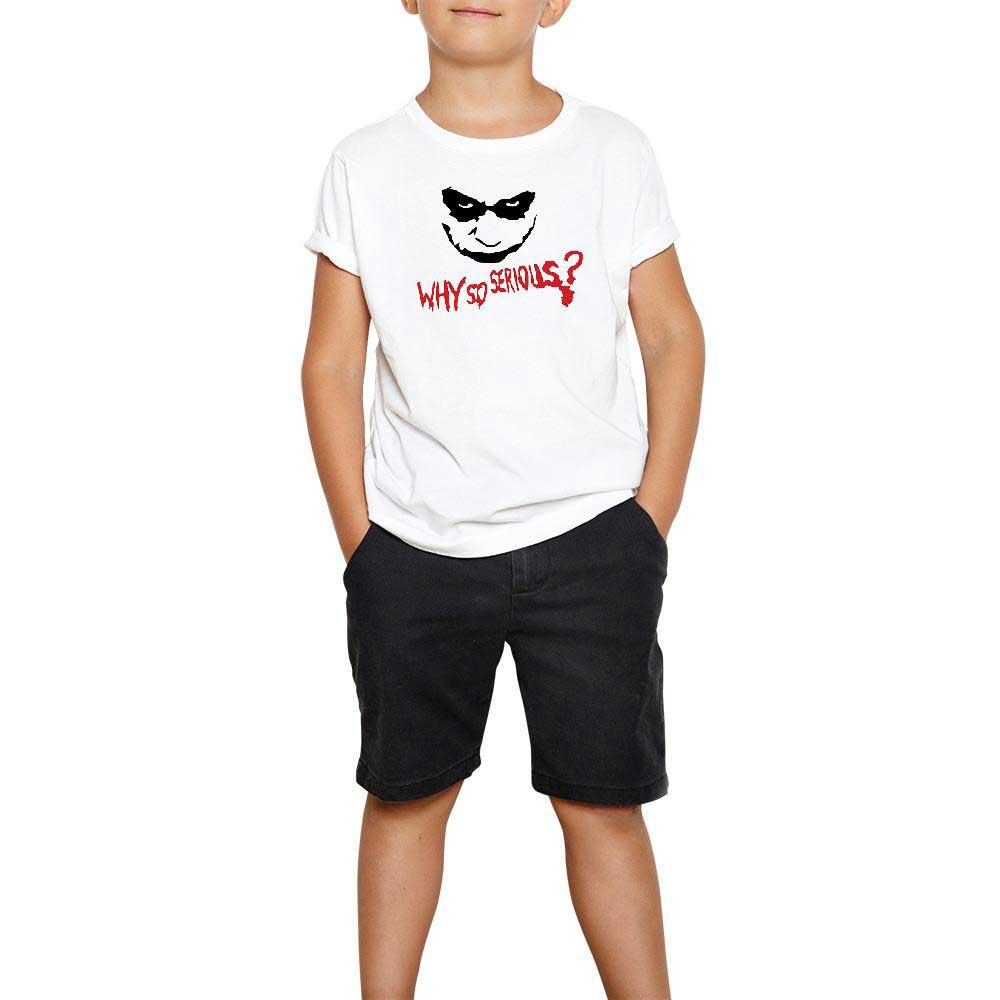 Joker Why so Serious Beyaz Çocuk Tişört