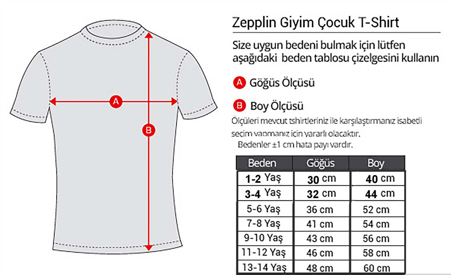 Aslan Burcu Geometrik Beyaz Çocuk Tişört