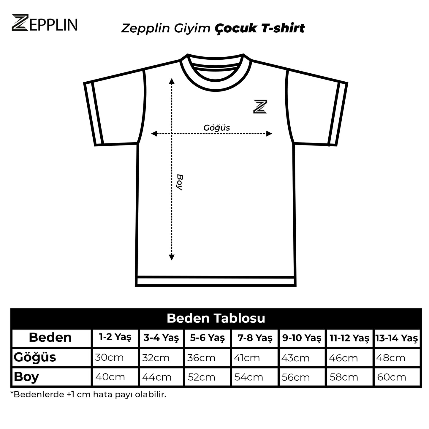 Led Zeppelin Zoso Beyaz Çocuk Tişört