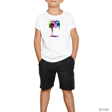 Colors of the Music Beyaz Çocuk Tişört