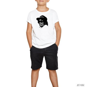 Eazy-E-Solid Beyaz Çocuk Tişört