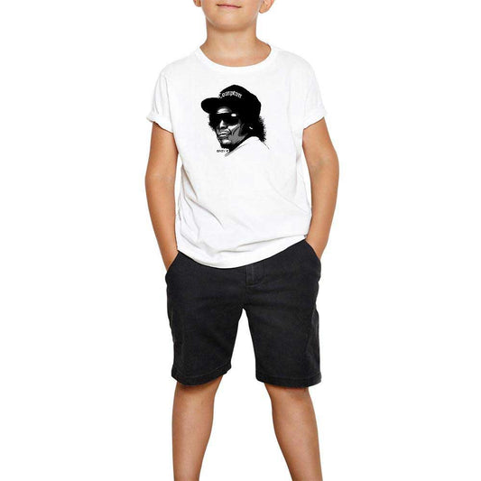 Eazy E Solid Beyaz Çocuk Tişört