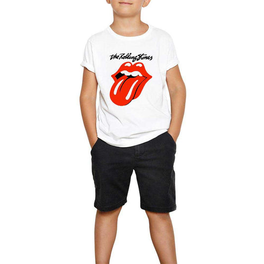 Rolling Stones Beyaz Çocuk Tişört