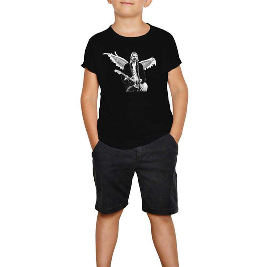 Kurt Cobain Siyah Çocuk Tişört
