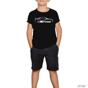 BMW M Power Siyah Çocuk Tişört
