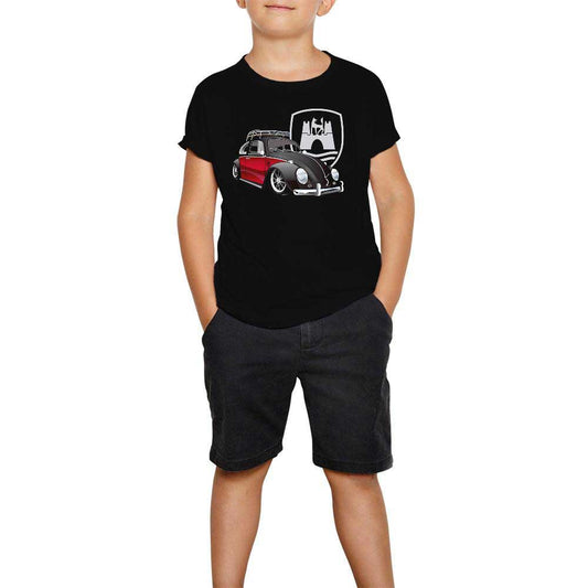 Volkswagen Vosvos Siyah Çocuk Tişört