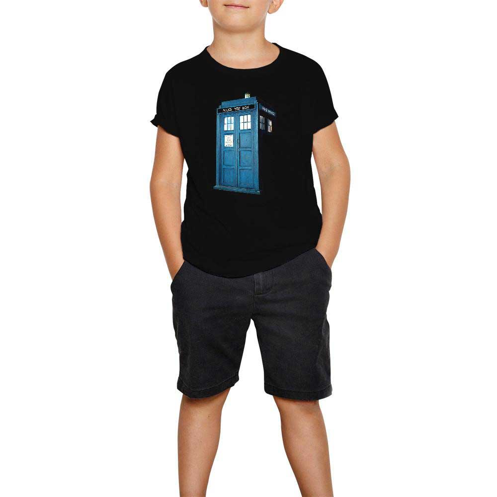 Doctor Who Tardis Siyah Çocuk Tişört
